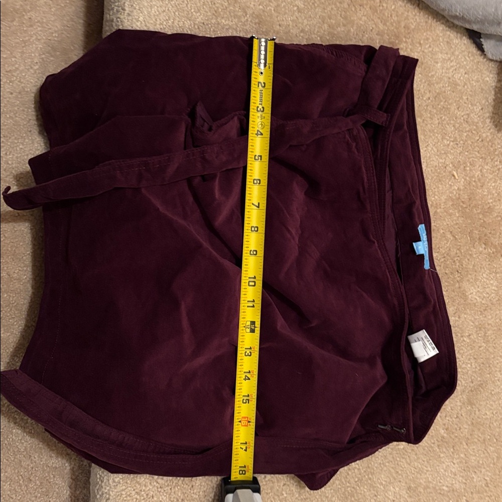Draper James Women’s Rich Burgundy Mini Skirt